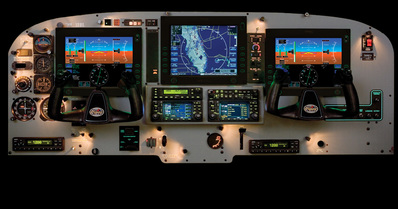 The PA46 Meridian is a state-of-the-art personal aircraft which seats 6 and flys in the flight levels where it is smooth and quiet. This Avidyne equipped cockpit is a beauty to behold and very efficient