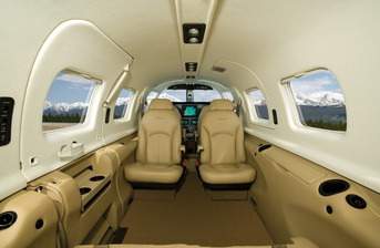 Roomy is an understatement when speaking of the new Piper PA46 Matrix, Malibu Mirage, and Meridian 6 seat cabin class aircraft.